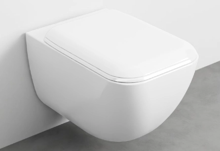 Cielo Shui Comfort унитаз 375х550х375 мм, подвесной, открытый смывной край, в комплекте крепление, цвет Gloss White