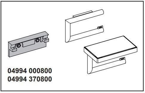 Клеевой комплект Nr. 8 с крепежным элементом KEUCO REVA 4994000800 хром
