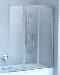 Шторка на ванну Ravak VS3 115 сатин + Раин