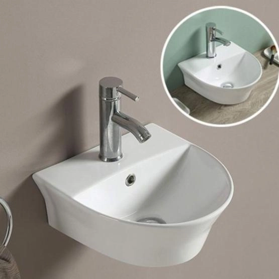 Раковина CeramaLux N 78370C 55 см подвесная