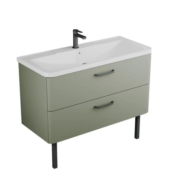 Тумба Veneciana TIBR 100 под умывальник Atlantica 100 олива