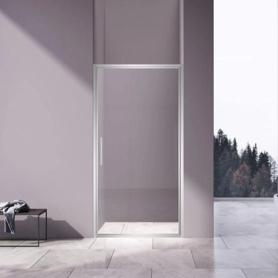 Душевая дверь Vincea Slim 8mm VDP-4SL100CL, хром, стекло прозрачное