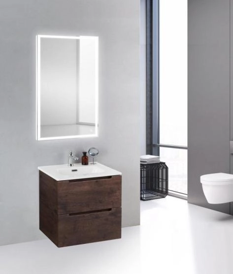 Тумба под раковину Belbagno ETNA Rovere Moro подвесная ETNA39-500/390-2C-SO-RW-P