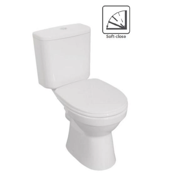 Унитаз Norm Fit 9844B099-7200 сиденье термопласт/микролифт, 3/6 л,универсальный выпуск