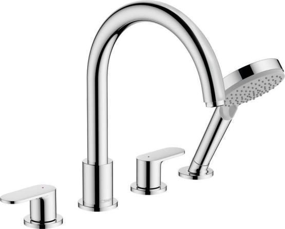 Hansgrohe 71456000 Vernis Blend Смеситель на борт ванны, на 4 отверстия, хром