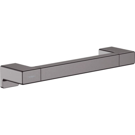 Поручень Hansgrohe 41744340 AddStoris L=348 мм, металл шлифованный черный хром