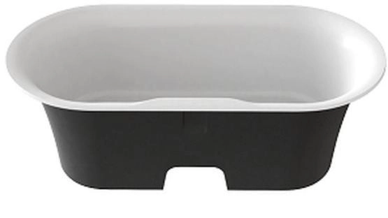 Ванна GOOD DOOR Венеция 170х80 литьевой мрамор чёрный