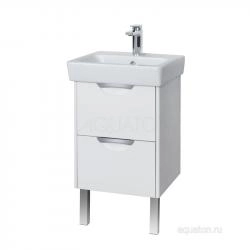 Тумба под раковину Aquaton Сильва 1A211801SIW70 60 с ящиком,дуб полярный
