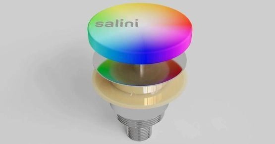 Донный клапан Salini для ванны D 402 покраска по RAL S-Sense глянцевый 15221RG