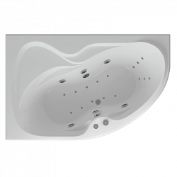 Ванна АКВАТЕК Вега 170x100 НМ (пневматика) левая