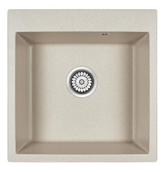 Мойка для кухни Paulmark PRAKTISCH, PM105152-BE, бежевый, 510х520