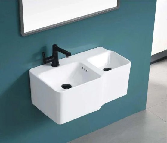 Раковина Cerutti SPA Double BELLA СТ9703 (645х365х300) двойная подвесная