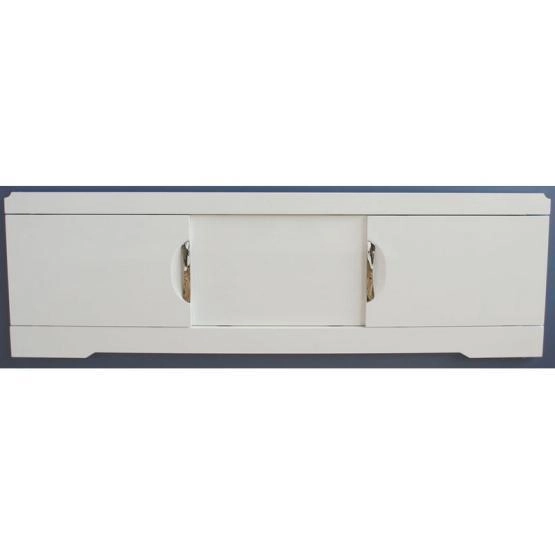 Экран для ванны El fante Глен раздвижной 1400, белый глянец