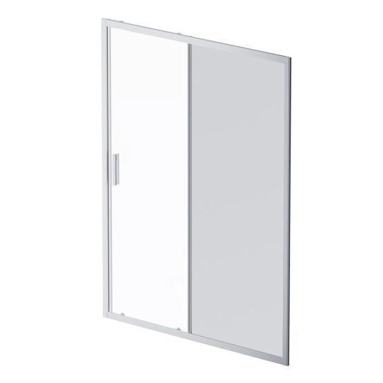 Дверь душевая в нишу AM.PM Gem W90G-150-1-195MG прозрачное, тонированное; профиль хром матовый