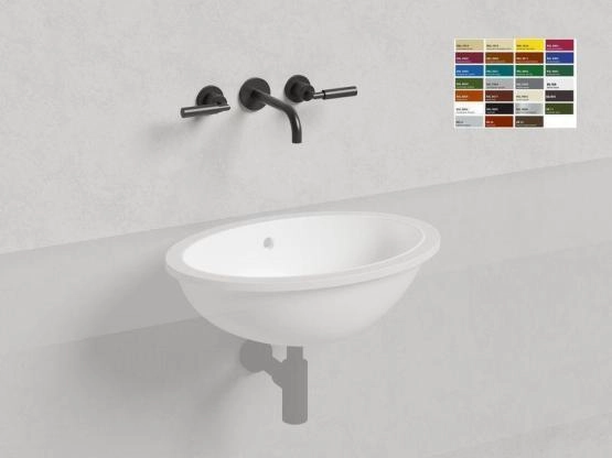 Раковина Salini MAREA 12 S-Sense покраска RAL матовая 55x38 1101109MF встраиваемая