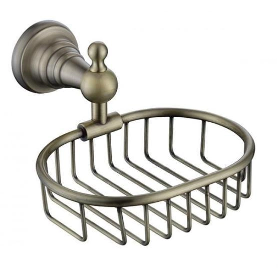 Мыльница (металл) KAISER бронза (латунь) (KH-4204)