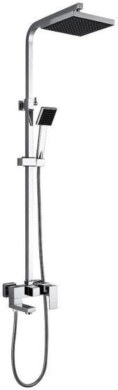 Душевая система ABBER Daheim AF8216 с изливом, хром