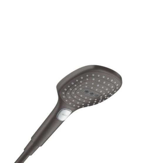 Hansgrohe 26520340 Raindance Select E Ручной душ ?120 мм, 3 режима, шлифованный черный хром