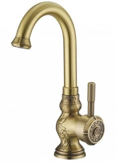 Смеситель для раковины Zorg Antic (A 204U-BR) бронза