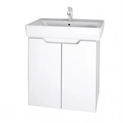 Тумба под раковину Dreja Mini 60 подвесная цвет белый