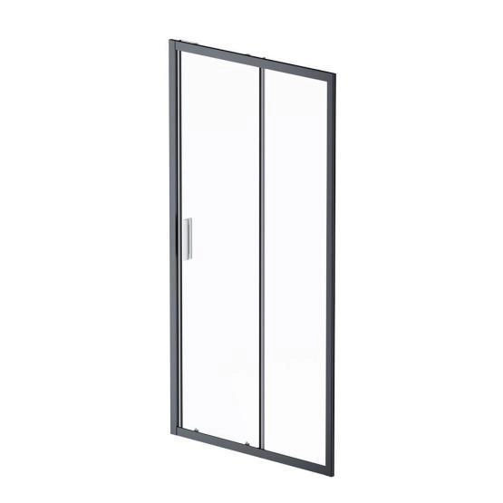 Дверь душевая в нишу AM.PM Gem W90G-100-1-195BT прозрачное, профиль черный