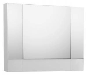 Зеркало шкаф Aquanet Верона 100 цвет белый