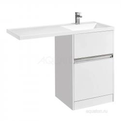 Тумба под раковину Aquaton Лондри 1A235901LH010 600 с ящиком,белый
