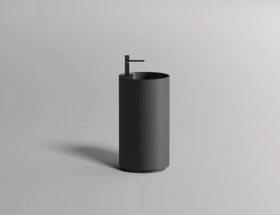 Раковина Salini ARMONIA TOP 01 S-Stone покраска RAL матовая 45x45 130111SMF напольная