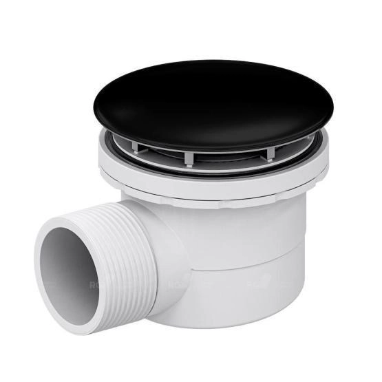 Сифон для душевых поддонов RGW Velplex QYD-06 Черный  18241106-04