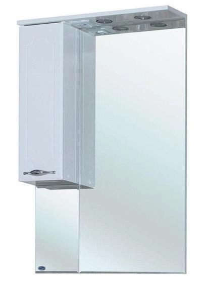 Зеркало-шкаф Bellezza Стелла 65 L с подсветкой белый
