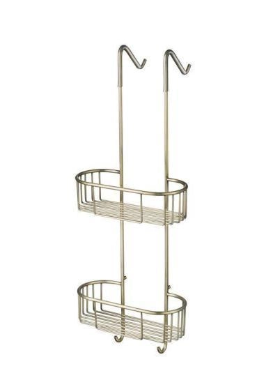 Полка двойная с крючками Timo Nelson (160084/02) антик