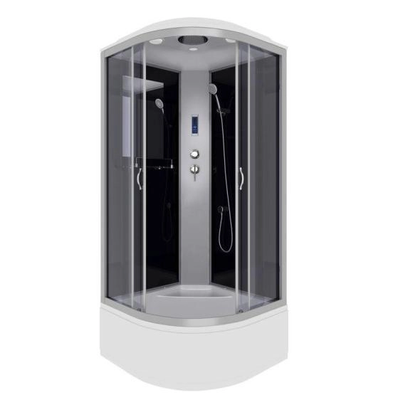 Душевая кабина Niagara NG-2507-14P 800х800х2150 высокий поддон 40см стекло тонированное