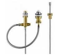 Hansgrohe скрытая часть смесителя на 3 отверстия на край ванны, для 32551000, 74551000, 71731000, 71731000, 72417000, 71313000