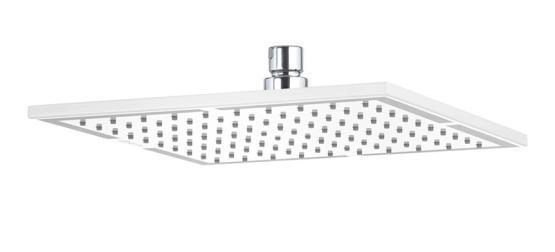 Верхний душ Kludi A-Qa 6444091-00 40x40 см квадратный, плоский 8 мм, цвет белый