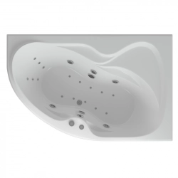 Ванна АКВАТЕК Вега 170x100 НМ (пневматика) правая