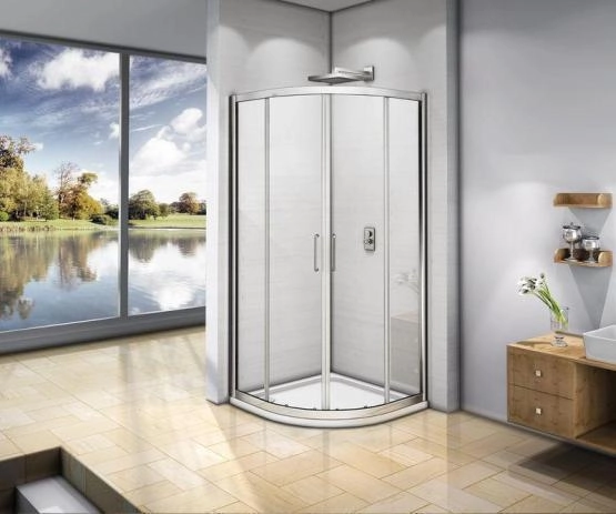 Душевой уголок GOOD DOOR NEO R-80-С-CH 80x80 прозрачное