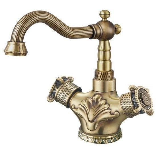 Смеситель для раковины ZORG Antic (A 3009U-BR) бронза