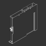 CeaDesign скрытая часть смесителя на борт ванны