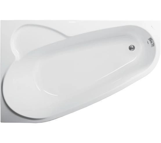 Ванна Vagnerplast Selena VPBA163SEL3LX-04 160x105 см акриловая ассиметричная L
