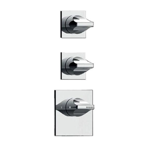 Смеситель для душа Bossini Apice Z035203.030 с термостатом, хром