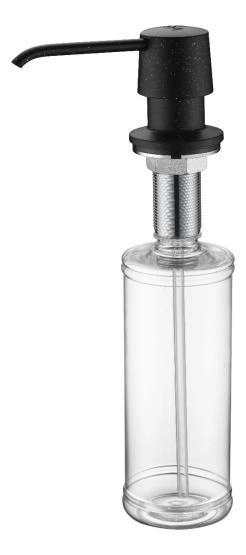 Дозатор для жидкого мыла Paulmark SAUBER, D001-418, черный металлик