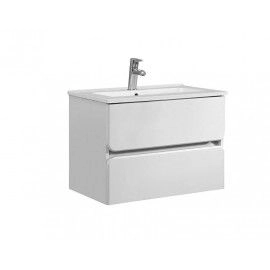 Тумба Belux Париж НП 70-02 Белый глянцевый под умывальник Париж ПА 700