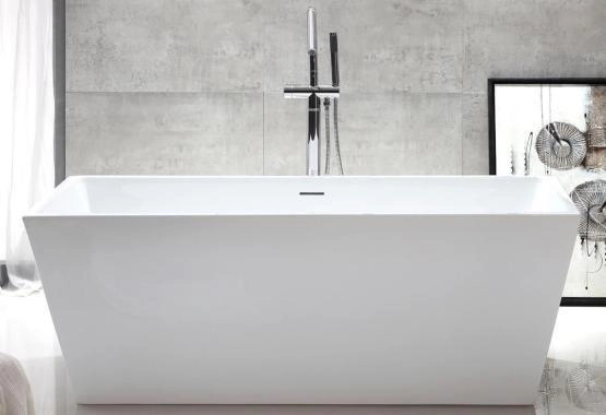 Акриловая ванна ABBER AB9224-1.7 отдельностоящая цвет белый