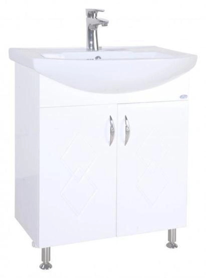 Тумба под раковину Bellezza Элеганс 50 напольная белая