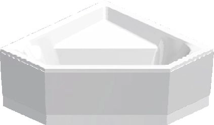 Ванна Vagnerplast Cavallo VPBA140CAV3X-04 140x140