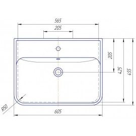 Умывальник Belux Олимпия ОЛ-600