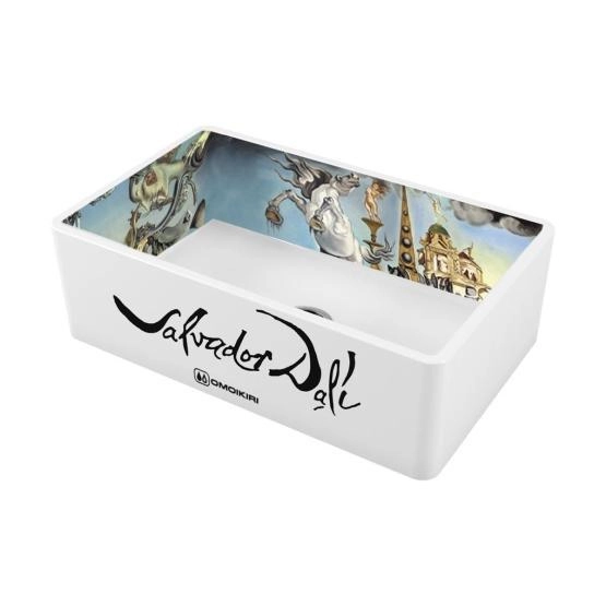 Кухонная мойка Omoikiri Mikura 76-Dali Natceramic/white 4993023