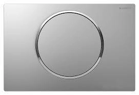 Смывная клавиша Geberit Sigma 10 NEW 115.758.KH.5 цвет глянц хром/ мат. хром
