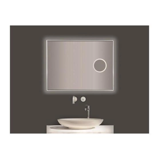 Зеркало ESBANO ES-3803KDF Антизапотевание LED подсветка 100х80х5