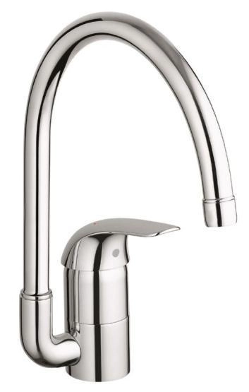Смеситель Grohe Euroeco 32752000 для кухни, высокий излив